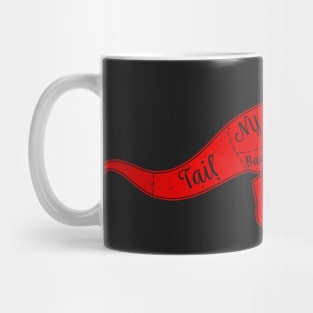 Tyrannosaurus Rex Butcher's Guide Mug